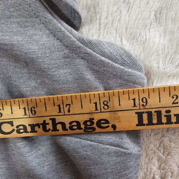 EUC LIKE NEW OLD NAVY GREY FLUTTER SLEEVES MIDI DRESS SIZE LARGE - Picture 14 of 16